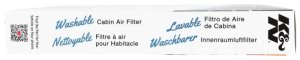 Volkswagen EOS Cabin Air Filter - K&N Engineering - Washable and Reusable - `05-`14